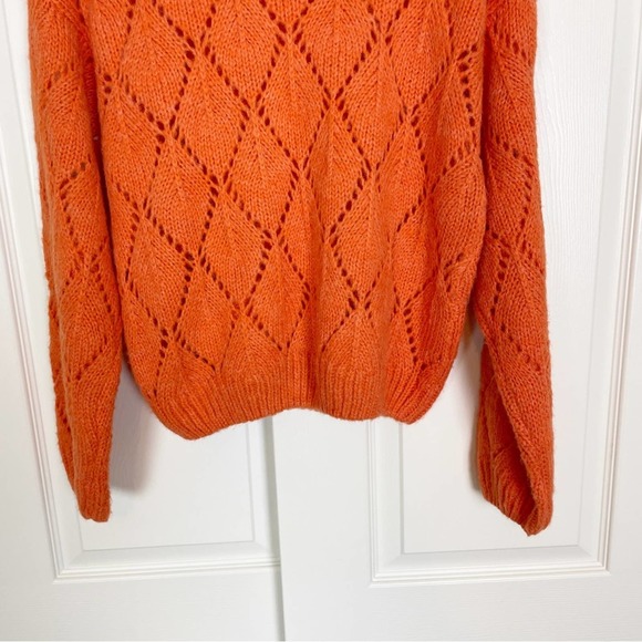 Moon River Open Knit Chunky Sweater - Picture 6 of 8